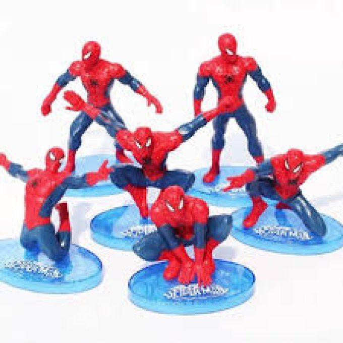 1 PCS + ONE 7 FIGURINES SPIDERMAN 